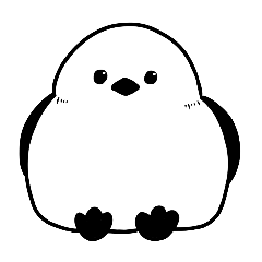 可愛山雀鳥鳥