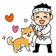 AI_板さんとワンコ