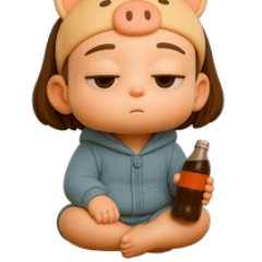 Girl with a hairband