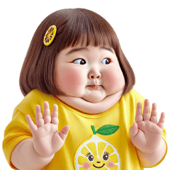 Chubby Girl Funny face154(MINI)EN