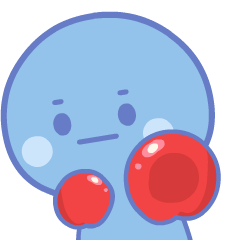 Blue Slime 3 : Animated Stickers