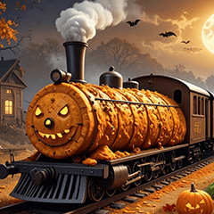 ハロウィンパン列車