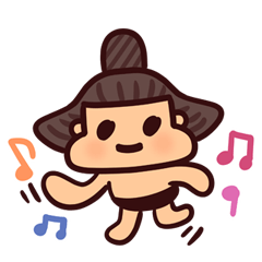 すもう夢想①毎日のお相撲さんスタンプ