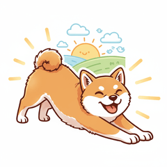 Shiba Inu Sticker_