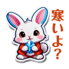 カラフルうさぎの日常