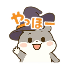 Hamster's first Halloween 2025