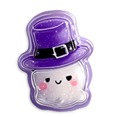 [Vol.EX3]Halloween Puffy Sparkle Sticker