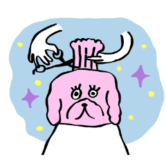 いぬ★てんこ盛りスタンプ