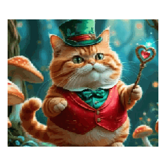 動く☆魔法の力で何とかしてくれる猫