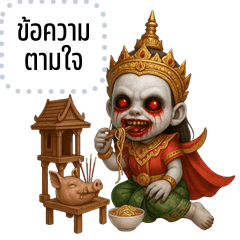 Message Stickers: PeeNangRam