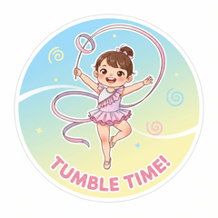 Cute Rhythmic Gymnastics