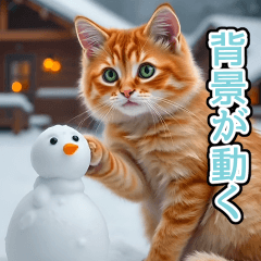 effect-brown tiger neko winter