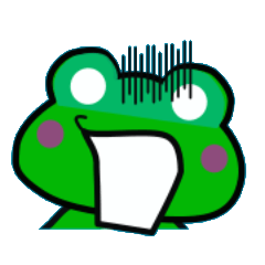 Cute Lucky Froggies stickers!