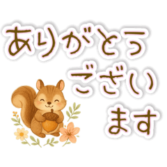 療癒系小動物與花朵貼圖