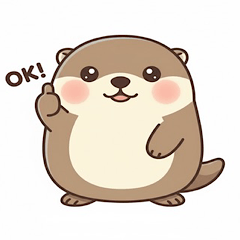 Express your feelings with sea otters