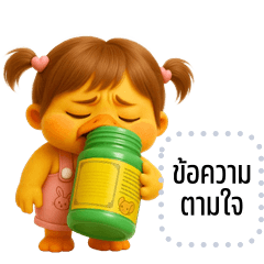 Message Stickers: Little Duck