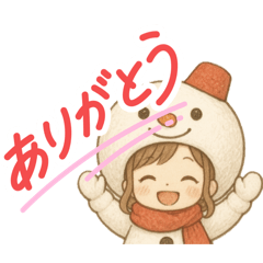 雪だるま　雪ちゃん