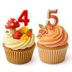 Birthday Candle Cake (Cup Cake) (5)