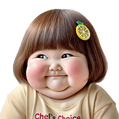 Chubby Girl Funny face155(MINI)EN