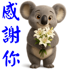 可愛無尾熊*日常實用貼