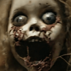 飛び出す怖い★めっちゃ動くやんこの人形w2