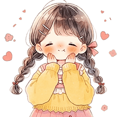 Neysod Cute Girl (No Text)