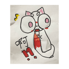 大眼狐狸貓1（宸伊作）