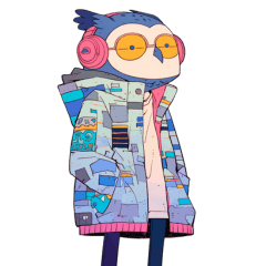 Everyday Life of Owl-kun Stickers