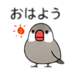 Stamps by a Java Sparrow Lover