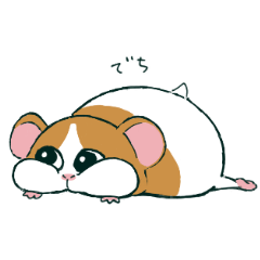 dechi  hamster!!
