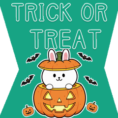 Pop-up! Picture book-like autumn Sticker