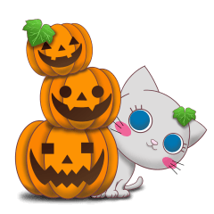 [Halloween]Russian Blue Ao-chan