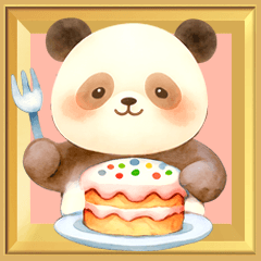 【パンダ】動く！飛び出すお祝いセット