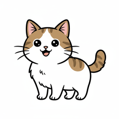 Purr-fectly Cute Cat Stickers