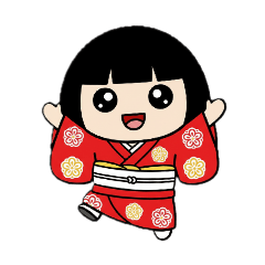 mojinashi japanese kimono Girl
