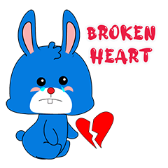 Blue rabbit behavior