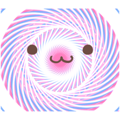 ひいまるのドアップスタンプ！