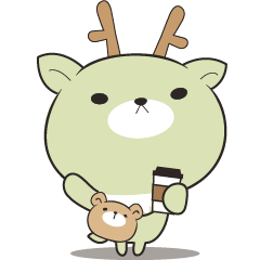 A little deer of Kumacoro Friends