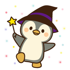 ぺん太の日常スタンプ１～秋～