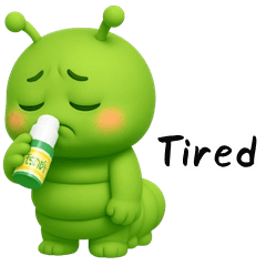 Green caterpillar (ENG)