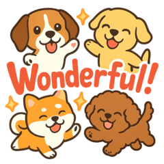 Woof-derful! Daily Dog Lover Stickers