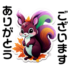 きらめきリスの日常