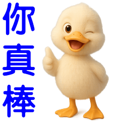 可愛白鴨**實用的日常貼紙**