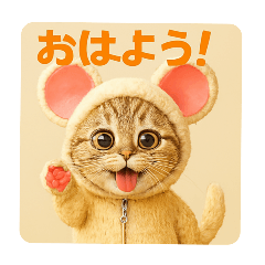 The daily life of a mouse cat