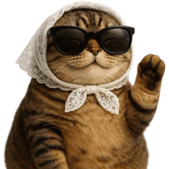 Tabby Cat Vintage (No text)