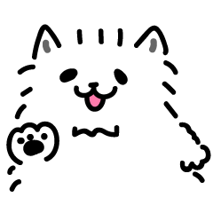 ふかふかサモエド