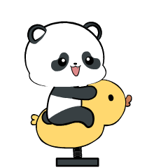 Lovely Panda 2 : Effect stickers