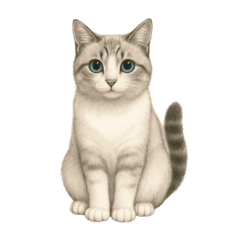 Lucky the Cat - Realistic Daily Stickers