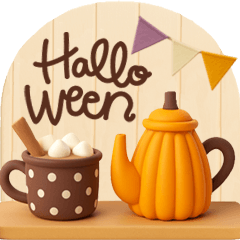 【３D】北欧かわいい日常・ハロウィン