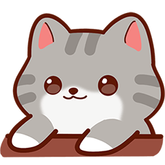 Gray Pop Cat Meme (ID)